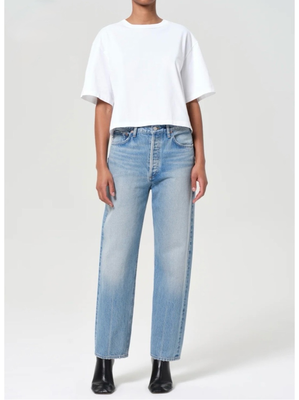Agolde 90'S Mid Rise Straight Jeans